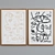 Abstract Faces Picture Frame Set 3D model small image 2