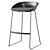 Modern Adjustable Barstool Wally 3D model small image 1