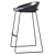 Modern Adjustable Barstool Wally 3D model small image 2