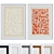 Modern Abstract Picture Frame Set 3D model small image 1