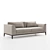 Luxury Italy Taper Sofa 3D model small image 1