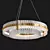 Corona Plustra Chandelier 100cm Diameter 3D model small image 2