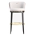 Modern Bar Stool Hiks Set 3D model small image 2