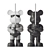 Bearbrick 3D Model Vray Download 3D model small image 1