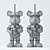 Bearbrick 3D Model Vray Download 3D model small image 2