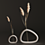 Natural Decor Plant Set 01 3D model small image 1