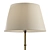 Sleek Yves Floor Lamp 3D model small image 3