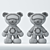 Adorable Bear 3D Model 3D model small image 2