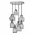  Modern Cluster Pendant Lighting 3D model small image 2