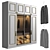 Persian Hallway Wardrobe Set 3D model small image 2