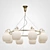  Jocelin CH Pear-Shaped Glass Pendant Light 3D model small image 2