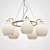  Jocelin CH Pear-Shaped Glass Pendant Light 3D model small image 4