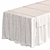 Elegant Tablecloth Selection 3D model small image 2