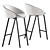  Wendelbo Folium Bar Stools 3D model small image 2