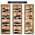 Wine Shelf and Sparkling Wine Archive 3D model small image 1