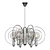 Stilkronen 1970s Lens Chandelier 3D model small image 1