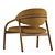 Modern Ash Armchair ELIA PL01 3D model small image 2