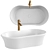 Amalfi Stone Basin 660MM 3D model small image 1