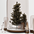 Holiday Terrarium Decor Set 3D model small image 5