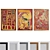 African Style Abstract Picture Frame Set 3D model small image 1