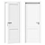 Interior Door LEVEL 2000*700 3D model small image 1