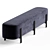 Stylish Ero Bench Olivya Stone 3D model small image 2