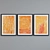 Abstract Frame Set 3 Pack 3D model small image 3