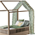 Children's Bed Frame 3D Model 3D model small image 4