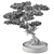 Zen Bonsai Plant 460 3D model small image 3