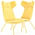 Anjo Leather Armchair Model 3D model small image 2