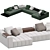 Adaptable Minotti Goodman Sofa 07 3D model small image 3