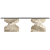 Italian Vintage Travertine Coffee Tables 3D model small image 2