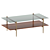 Mid-Century Art Coffee Table Set 3D model small image 2