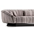 Luxurious Visionnaire Citizen Sofa 3D model small image 2