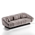 Luxurious Visionnaire Citizen Sofa 3D model small image 3