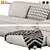 Lema Cloud Sofa Modular Set 3D model small image 3