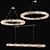 Elegant CARE RING Pendant Lamps 3D model small image 1