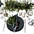 Festive Table Setting Decor 3D model small image 1