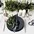 Festive Table Setting Decor 3D model small image 2