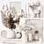 Premium Decor Set with Turbosmooth 3D model small image 5