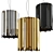 Elegant Tom Kirk Pendant Light 3D model small image 1