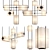 Contemporary Alice Pendant Chandelier 3D model small image 1