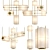 Contemporary Alice Pendant Chandelier 3D model small image 2