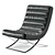  Luxe Leather Lounger: Exclusive Comfort 3D model small image 2