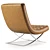  Luxe Leather Lounger: Exclusive Comfort 3D model small image 5