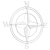  Metal Nautical Wall Compass Decor 3D model small image 2