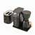 Customizable Coffee Maker & Toaster 3D model small image 2