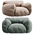 Cloud by Gervasoni Sofa Design 3D model small image 7