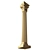 Elegant 3D Column Capital Model 3D model small image 4