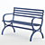 Modern Bench Design by Pouya 3D model small image 2